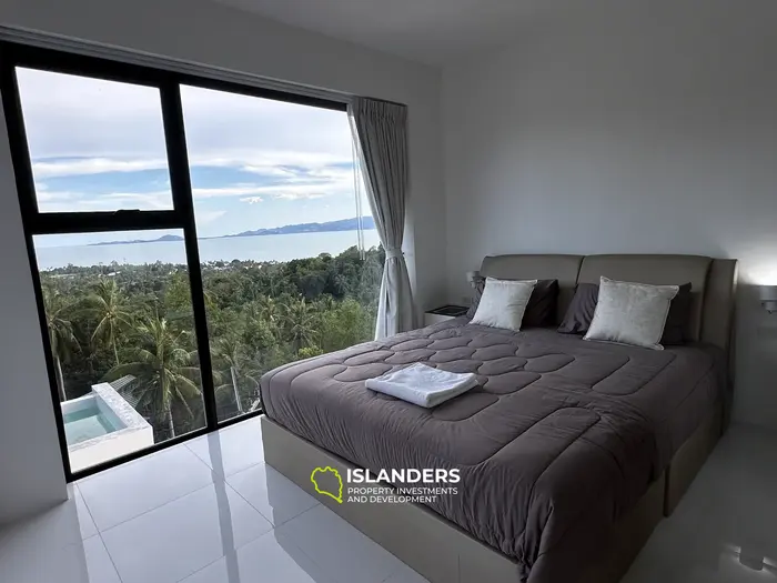 Nouvelle villa panoramique 2 chambres avec vue sur la mer