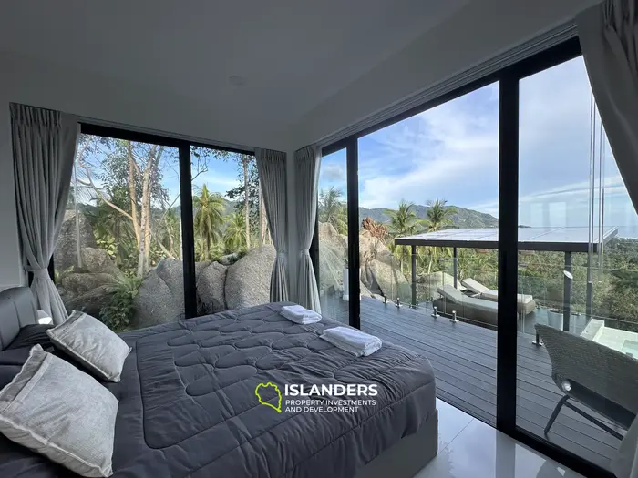 Nouvelle villa panoramique 2 chambres avec vue sur la mer