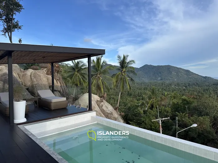 Nouvelle villa panoramique 2 chambres avec vue sur la mer