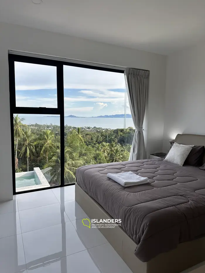 Nouvelle villa panoramique 2 chambres avec vue sur la mer