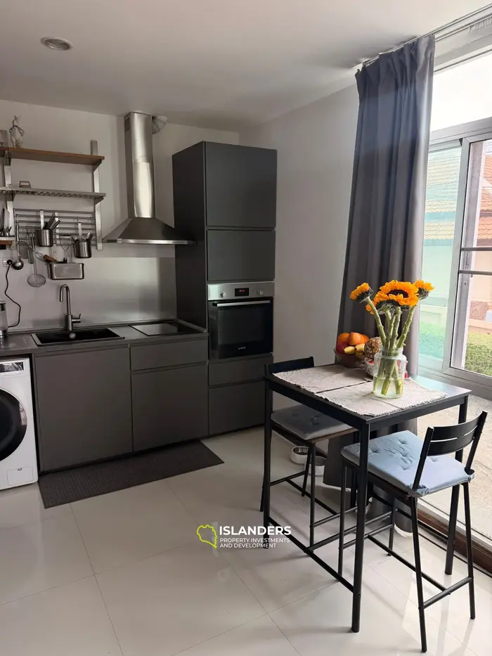 One-bdrm apartment in a complex with a shared pool in a central location (Bophut)