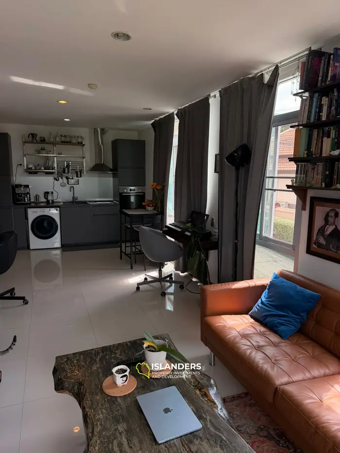 One-bdrm apartment in a complex with a shared pool in a central location (Bophut)