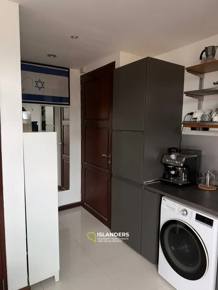 One-bdrm apartment in a complex with a shared pool in a central location (Bophut)