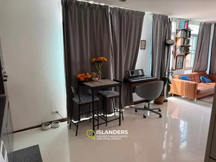 One-bdrm apartment in a complex with a shared pool in a central location (Bophut)