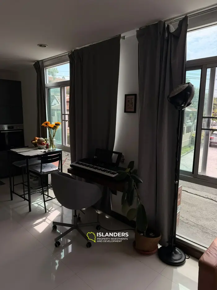 One-bdrm apartment in a complex with a shared pool in a central location (Bophut)