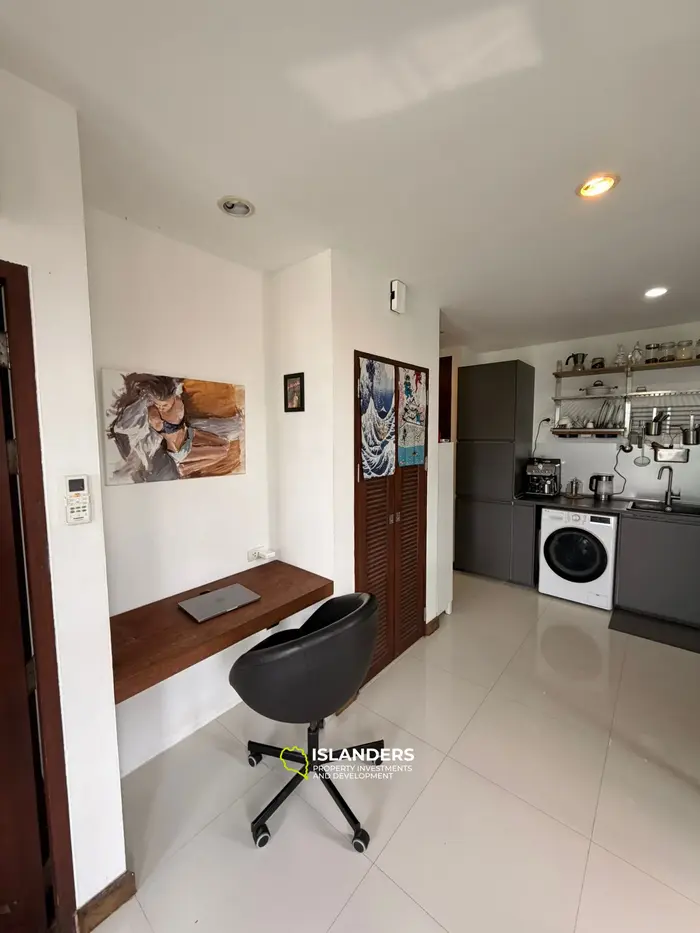 One-bdrm apartment in a complex with a shared pool in a central location (Bophut)