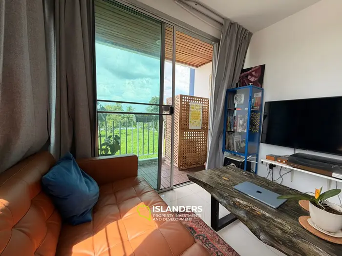 One-bdrm apartment in a complex with a shared pool in a central location (Bophut)