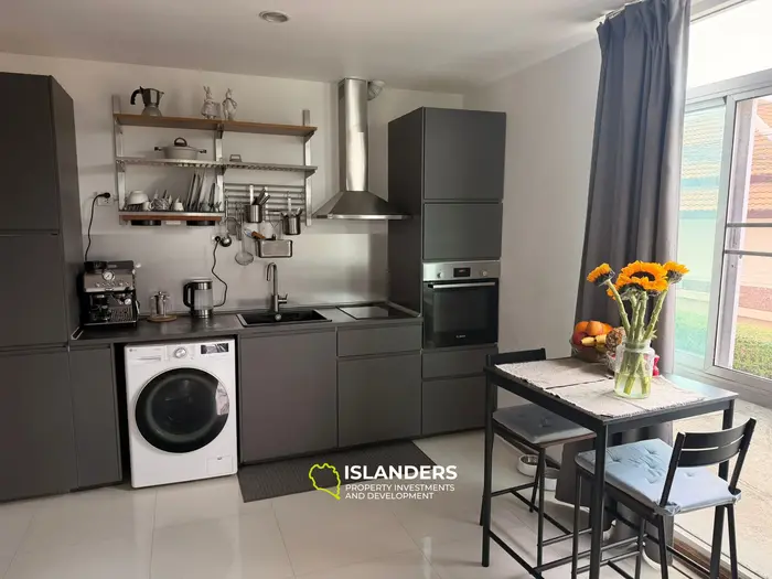 One-bdrm apartment in a complex with a shared pool in a central location (Bophut)