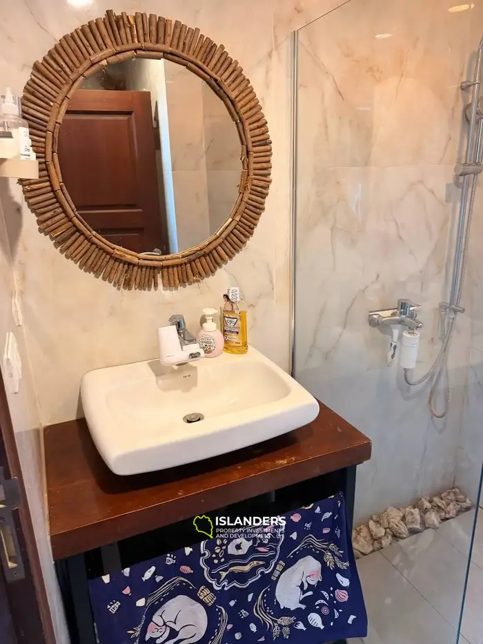 One-bdrm apartment in a complex with a shared pool in a central location (Bophut)