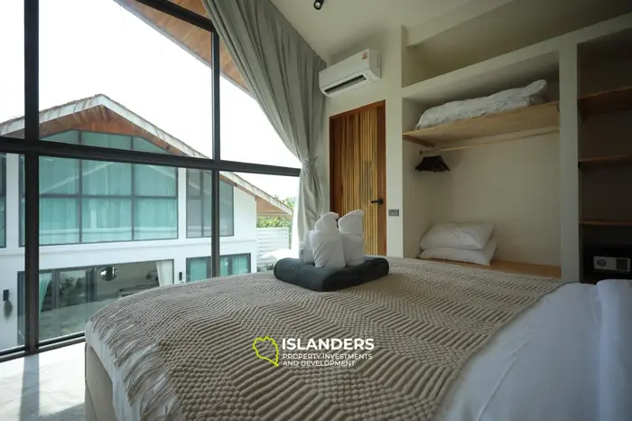 2-br villa with shared swimming pool for rent