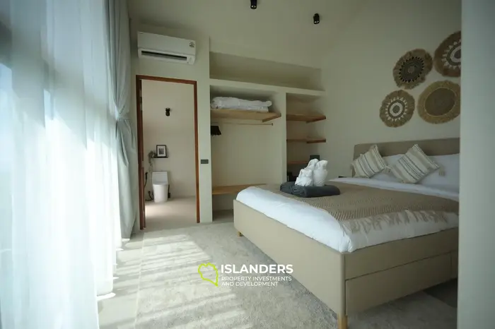 2-br villa with shared swimming pool for rent