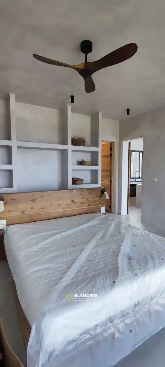 3-br new seaview villa, sunset side, Haad Yao Hills for rent