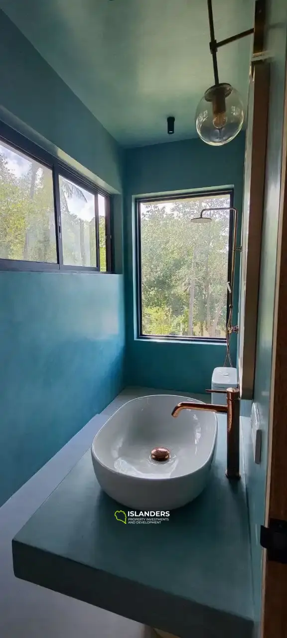 3-br new seaview villa, sunset side, Haad Yao Hills for rent