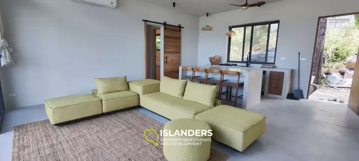 3-br new seaview villa, sunset side, Haad Yao Hills for rent