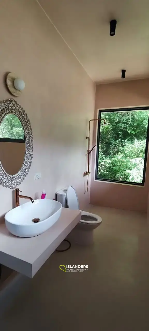 3-br new seaview villa, sunset side, Haad Yao Hills for rent