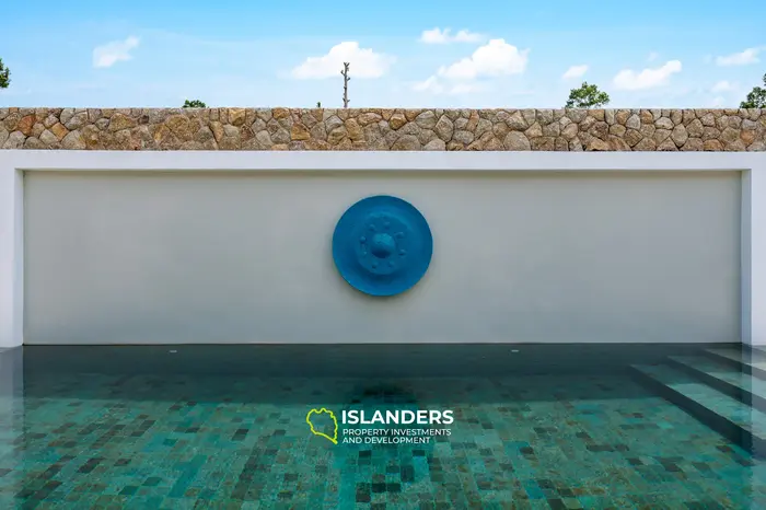 Villa avec piscine de 3 chambres près de l'École Internationale Française (Maenam)