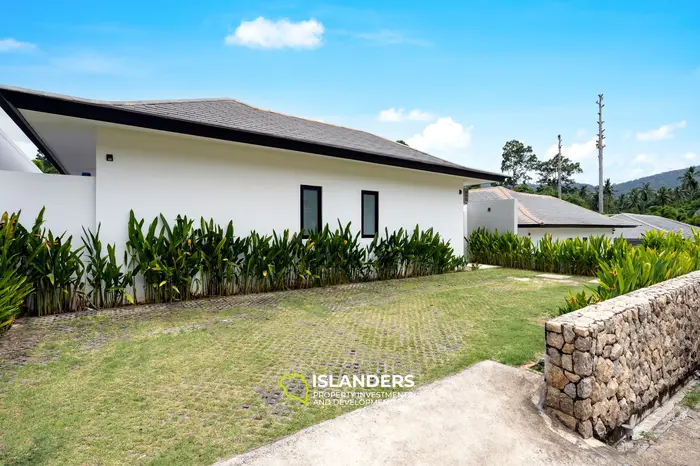 Villa avec piscine de 3 chambres près de l'École Internationale Française (Maenam)
