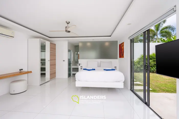 Villa avec piscine de 3 chambres près de l'École Internationale Française (Maenam)