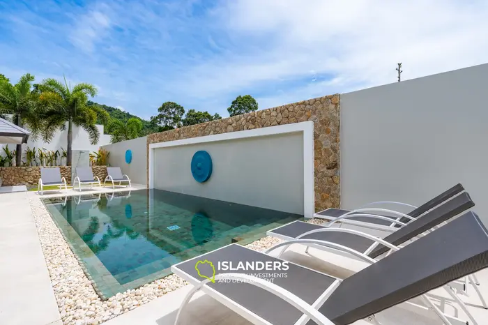 Villa avec piscine de 3 chambres près de l'École Internationale Française (Maenam)