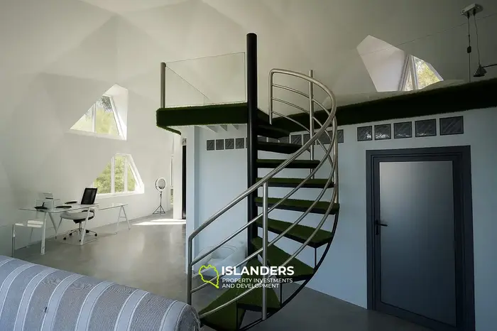 🌿 Dreamdome Villa – One-of-a-Kind Energy-Efficient Geodesic Home with Sea View, KPG