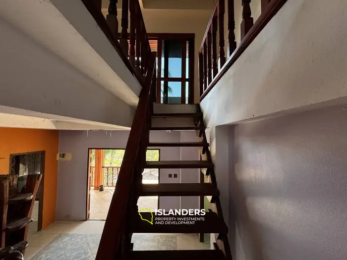 Exquisite Sea View Thai House in Koh Phangan (Need Renovation)