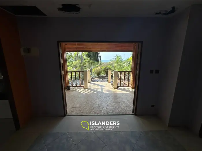 Exquisite Sea View Thai House in Koh Phangan (Need Renovation)