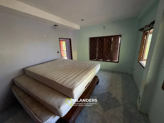 Exquisite Sea View Thai House in Koh Phangan (Need Renovation)