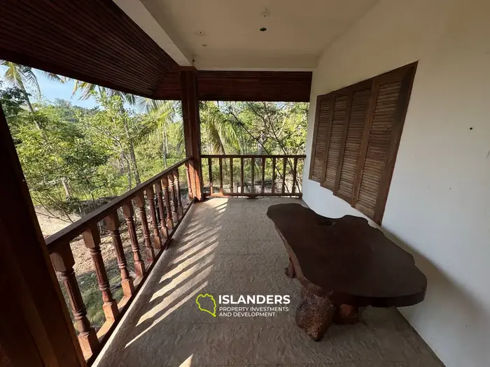 Exquisite Sea View Thai House in Koh Phangan (Need Renovation)