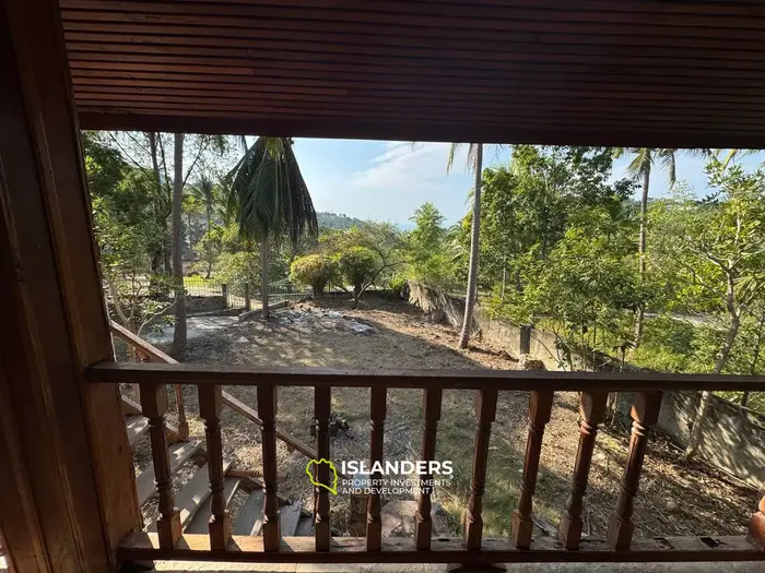 Exquisite Sea View Thai House in Koh Phangan (Need Renovation)