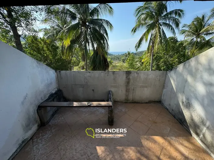 Exquisite Sea View Thai House in Koh Phangan (Need Renovation)