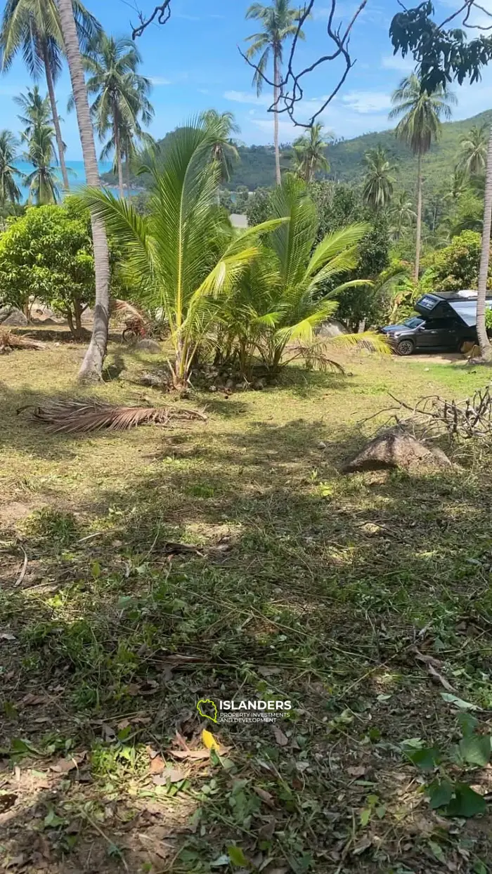 थोंग नाई पान नॉई, कोह फंगन में विशेष समुद्री दृश्य भूमि पट्टा