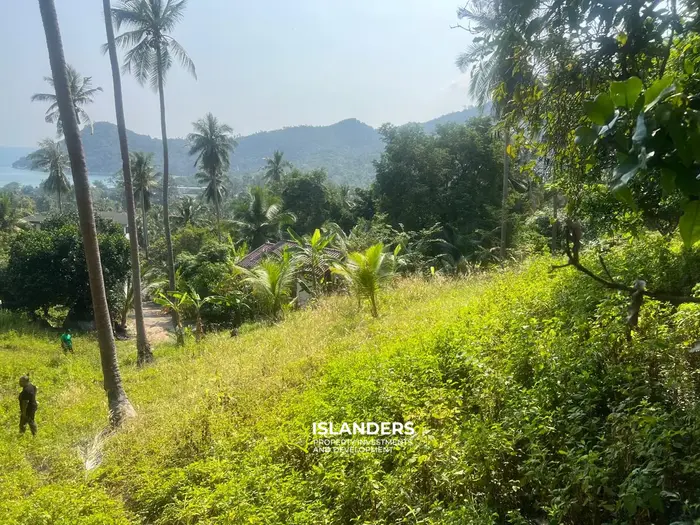 थोंग नाई पान नॉई, कोह फंगन में विशेष समुद्री दृश्य भूमि पट्टा