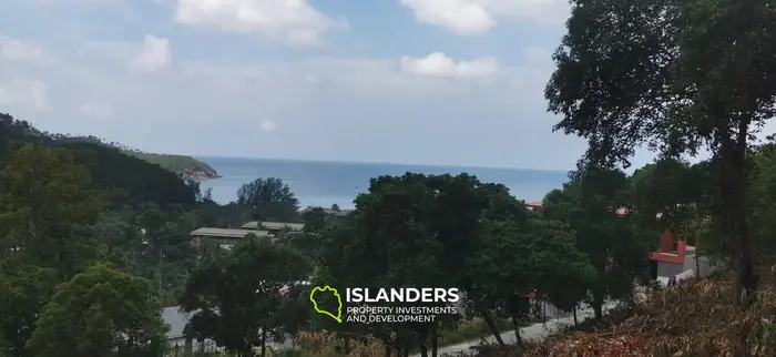 WOW Sea view land (3 plots) in Mae Haad