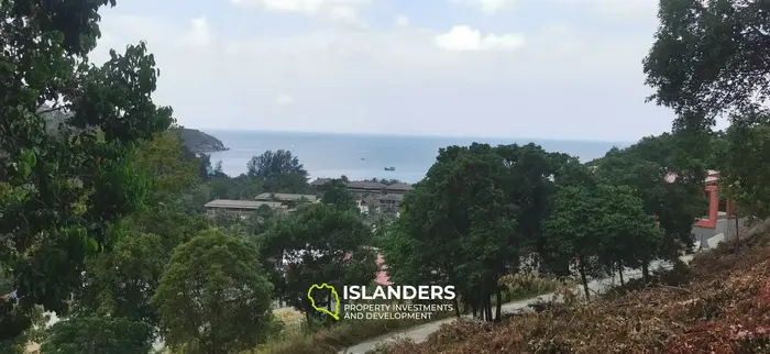 WOW Sea view land (3 plots) in Mae Haad