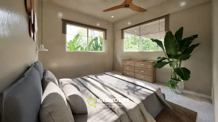 Two-bdrm pool villa 200 meters from the beach (Maenam)