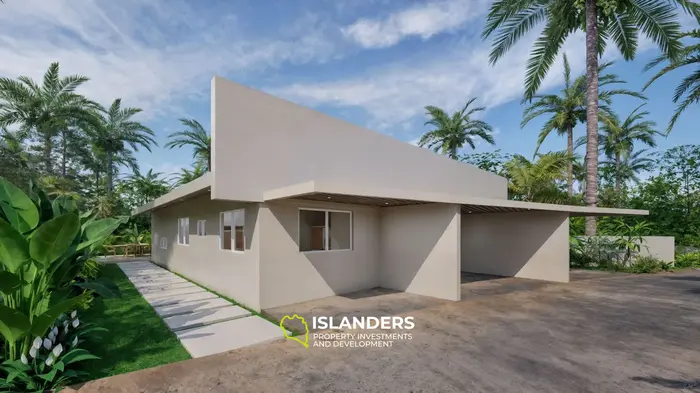 Two-bdrm pool villa 200 meters from the beach (Maenam)