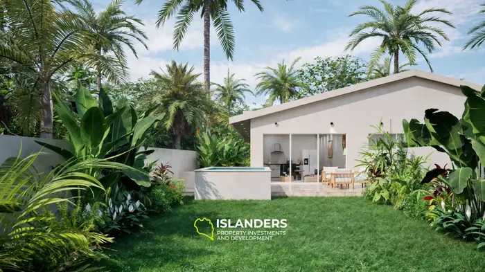 Two-bdrm pool villa 200 meters from the beach (Maenam)