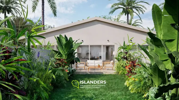 2-bedroom villa in a green area 200 meters from the beach (Maenam)