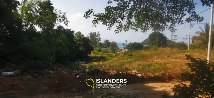 Sea view land development – 3 last plots