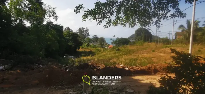 Sea view land development – 3 last plots