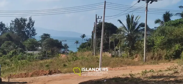 Sea view land development – 3 last plots