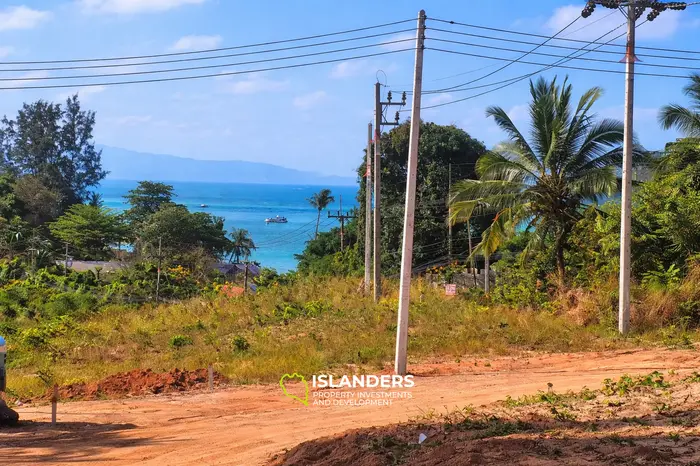 Sea view land development – 3 last plots