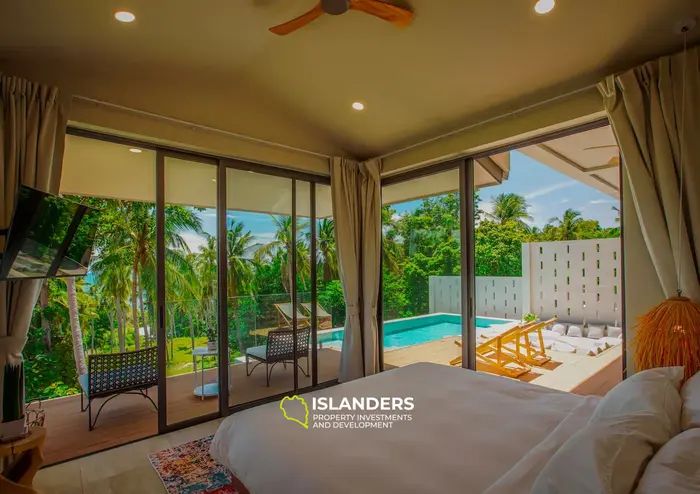 3 Bedroom Ocean Villa in Koh Phangan for Rent