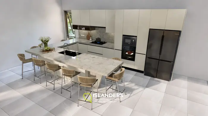 2-bdrm pool villa between two five-star hotels (Plai Laem)