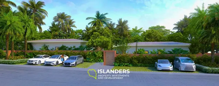 Single-story 3-bdrm pool villa with landscaped tropical garden (Plai Laem)