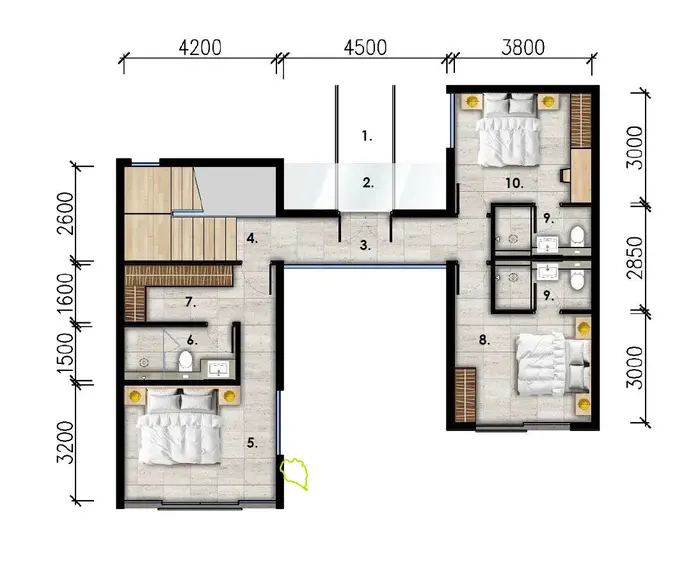 3-bdrm pool villa with large plot (Bophut)