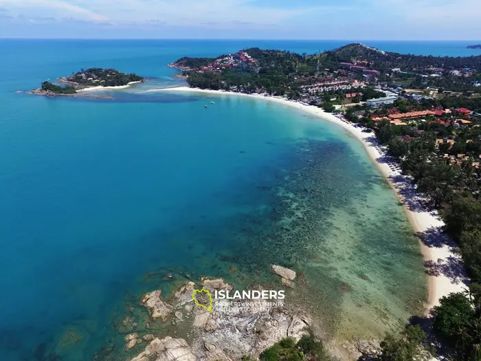 Panoramic 4-bdrm pool villa within walking distance to the beach (Choеng Mon)