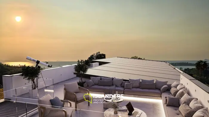 Panoramic 4-bdrm pool villa within walking distance to the beach (Choеng Mon)