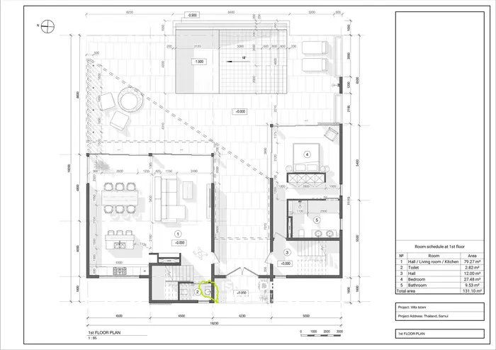 5 bdrm hilltop pool villa with panoramic views (Chaweng)