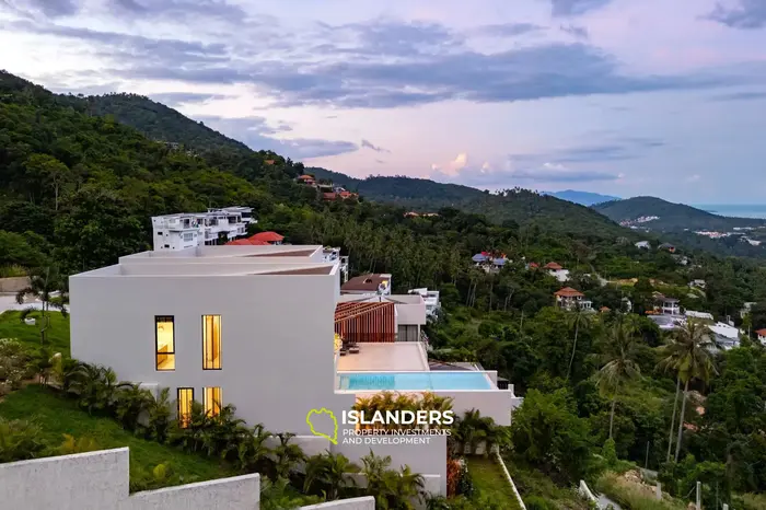 5 bdrm hilltop pool villa with panoramic views (Chaweng)